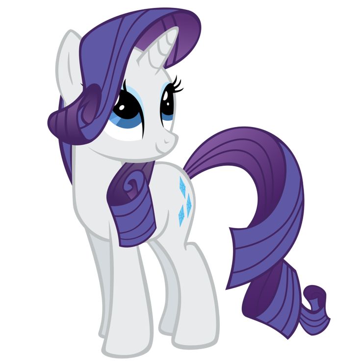 736x736 Little Pony Clipart Rarity