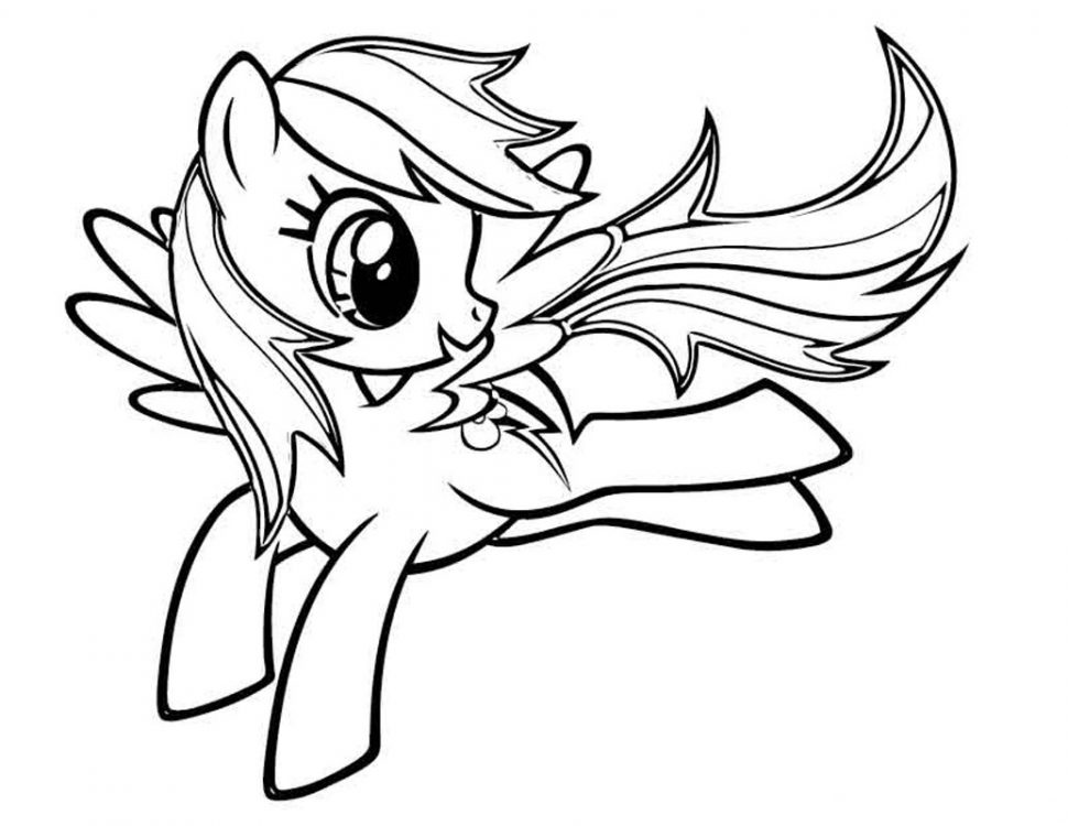 970x750 Coloring Printable My Little Pony Coloring Pages Image