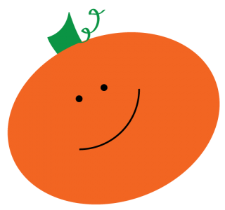 320x300 Cute Halloween Pumpkins Clipart