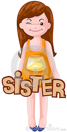 228x450 Sister Clipart