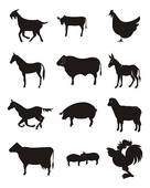136x170 Livestock Show Animal Clipart