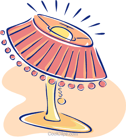 440x480 Living Room Lamp Royalty Free Vector Clip Art Illustration