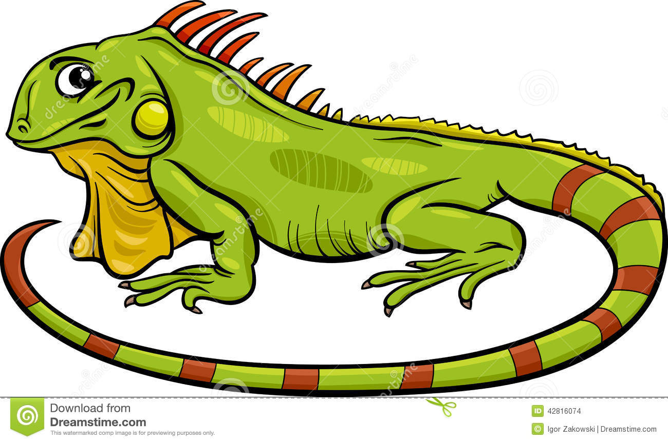 1300x864 Green Iguana Clipart Cute Lizard
