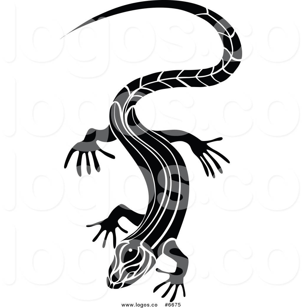 1024x1044 Royalty Free Clip Art Vector Logo Of A Black And White Tribal