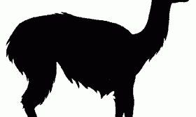 280x168 Llama Clipart Easy