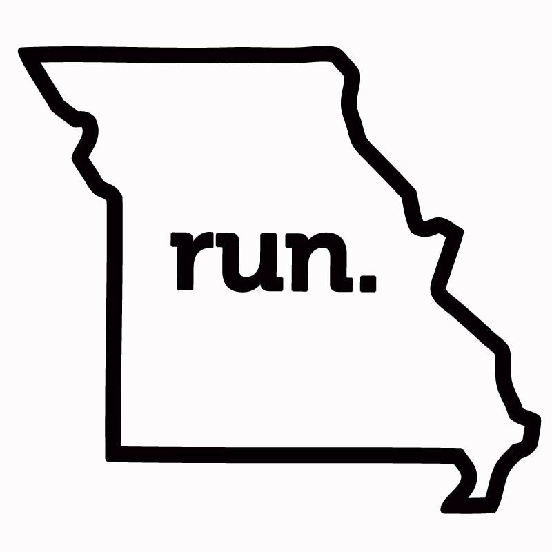 800x800 Run Missouri Outline Block