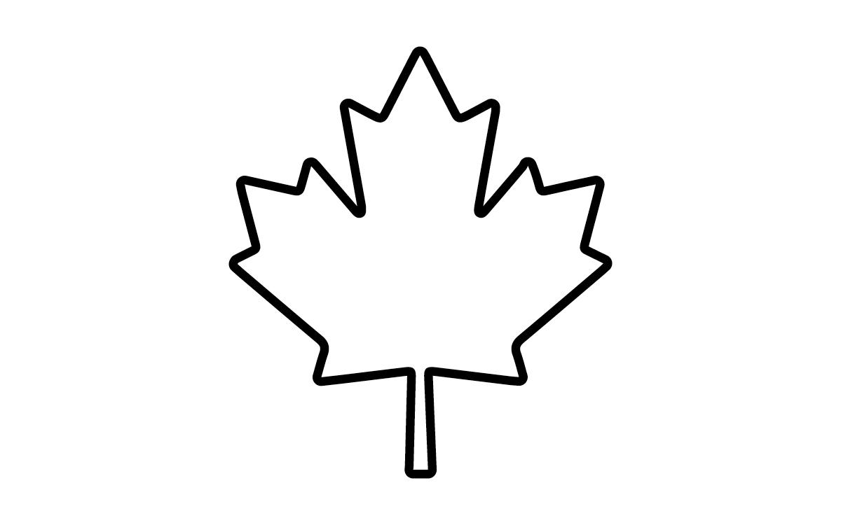 1200x750 Top 10 Maple Leaf Outline Clipart Pictures