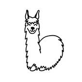 170x170 Vicuna Clip Art