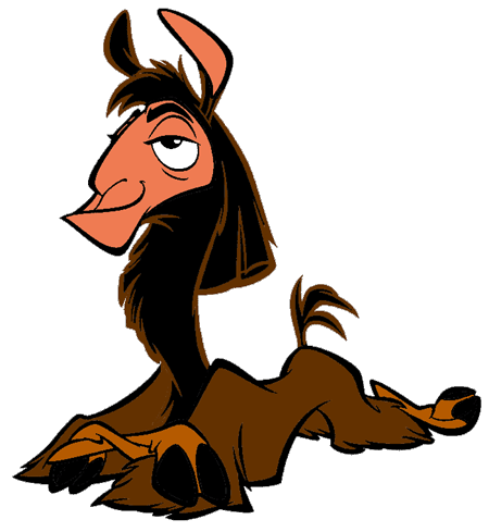 450x489 Cartoon Llama Clipart Image 2