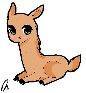 287x308 Chibi Llama By Starvalerian