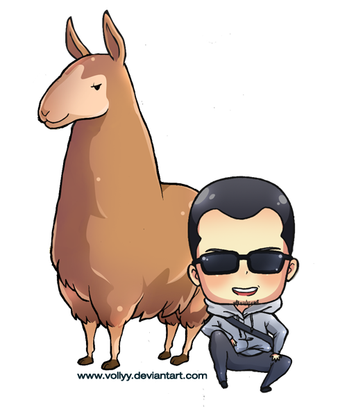 500x586 Chibi Llama Art For Me By Vollyy