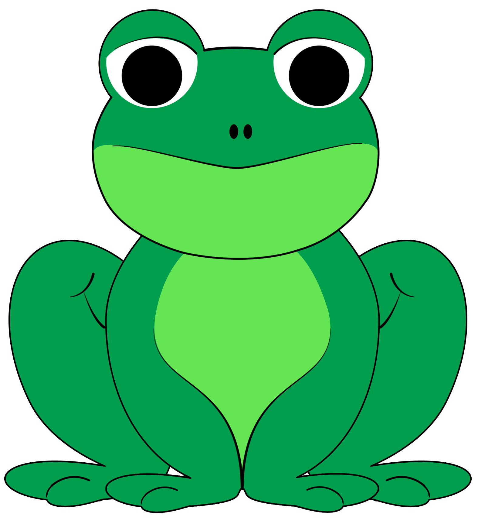 1575x1725 Clipart Of Frog