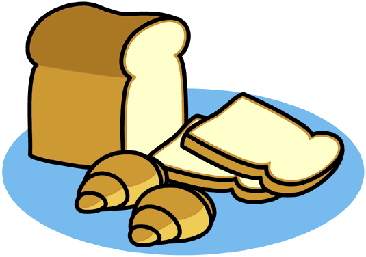 535x376 Cartoon Clipart Bread