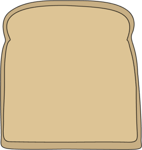 284x300 Slice Of Bread Clipart Many Interesting Cliparts