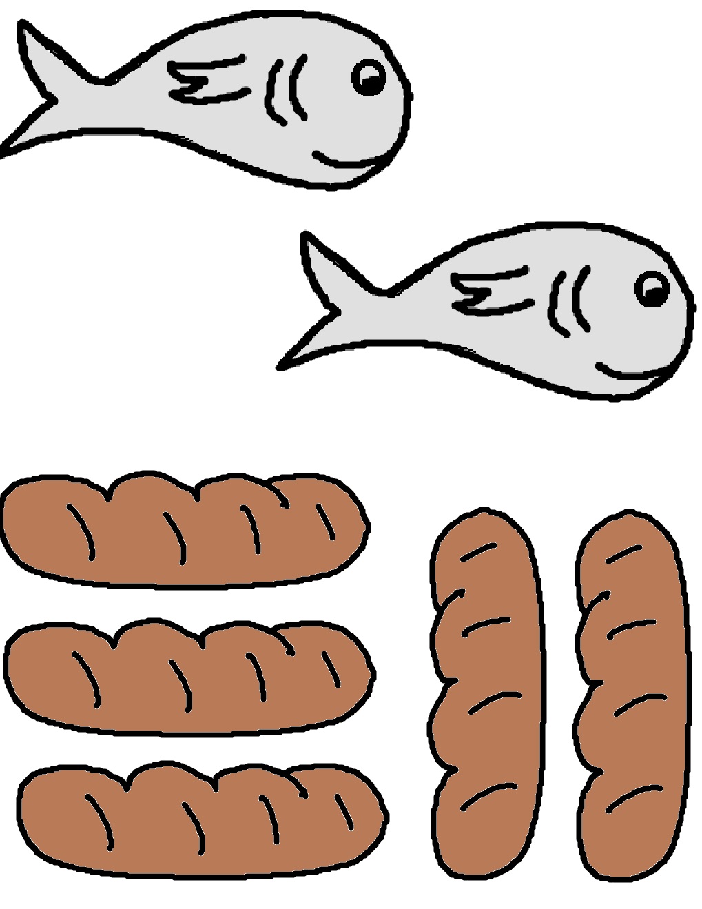 1019x1319 Bread Clipart Coloring Page