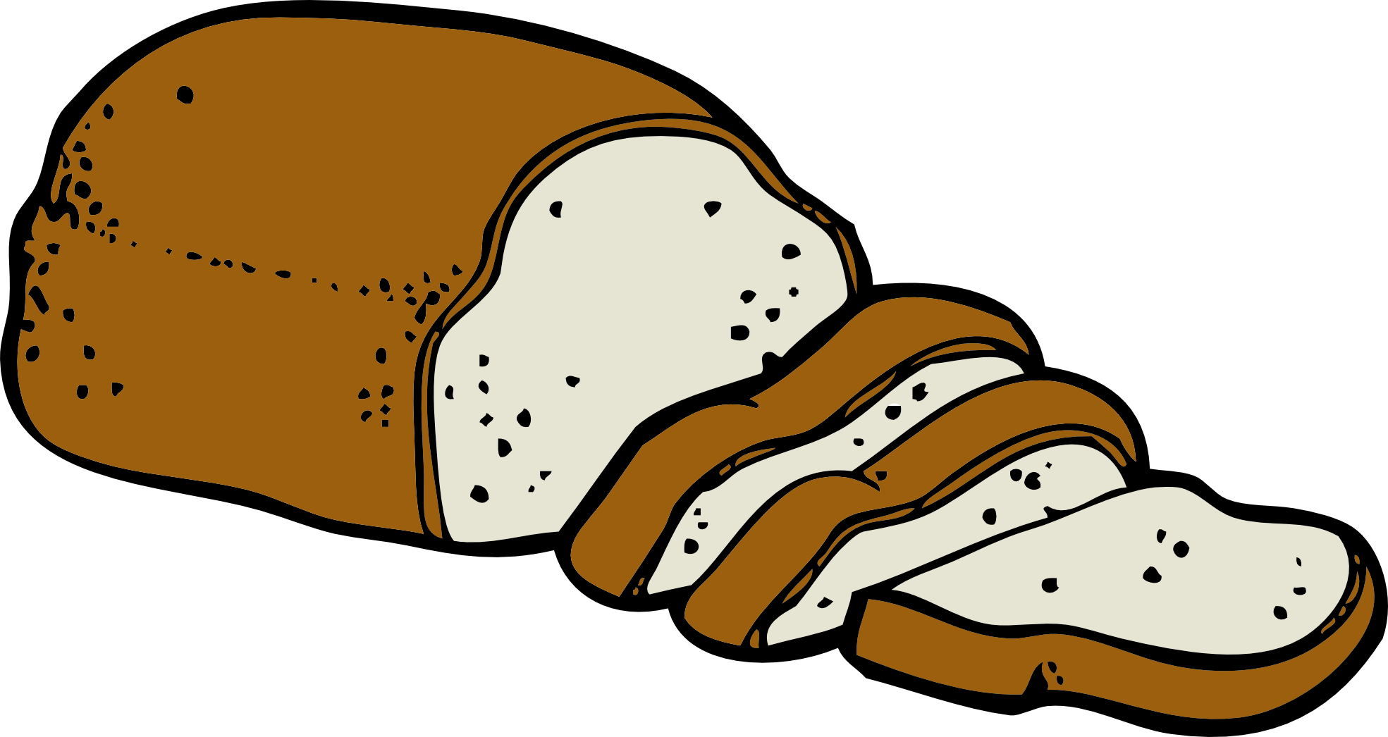 1969x1046 Loaf Of Bread Clipart 2