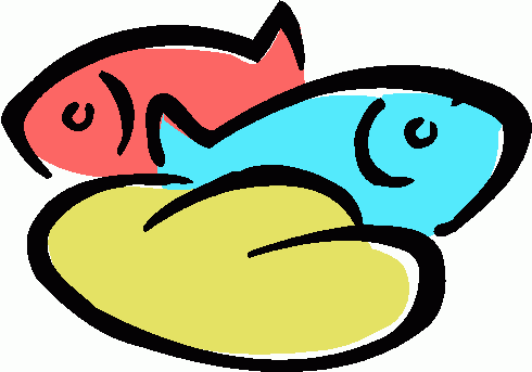 490x343 Bread Clipart Loaves And Fish