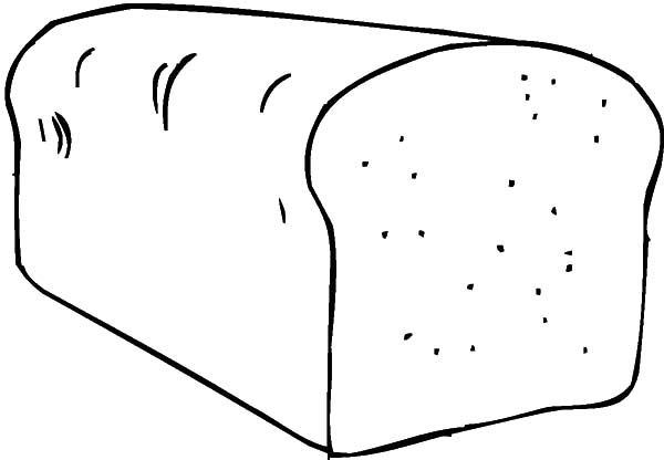 600x416 Bread Slice Coloring Page Murderthestout