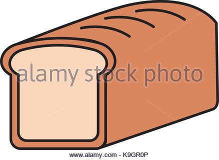 438x320 Cartoon Food Bread Wheat Grain Cereal Stock Vector Art
