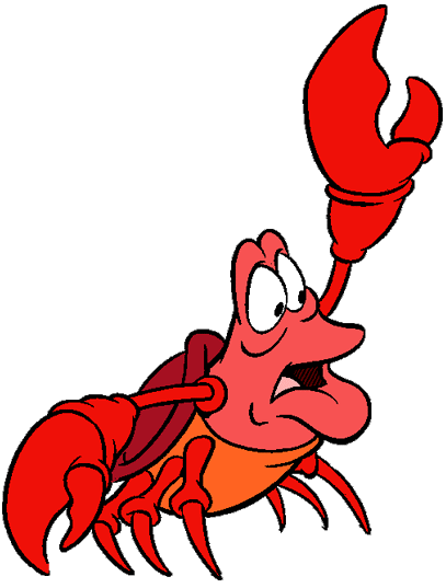 407x537 Sebastian The Crab Clip Art Disney Clip Art Galore