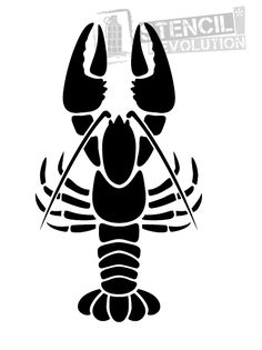 236x315 Lobster Silhouette Clipart