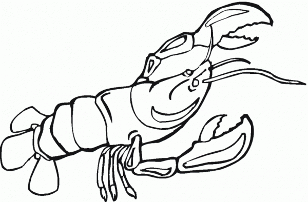 600x394 Lobster Clipart Black And White 6 Nice Clip Art
