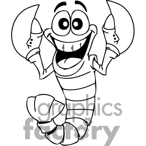 300x300 Lobster Clip Art