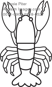 181x300 Lobster Coloring Page Royalty Free Clip Art Picture