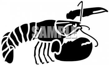 350x211 Royalty Free Lobster Clip Art, Fish And Sea Life Clipart