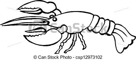 450x200 Lobster Clip Art