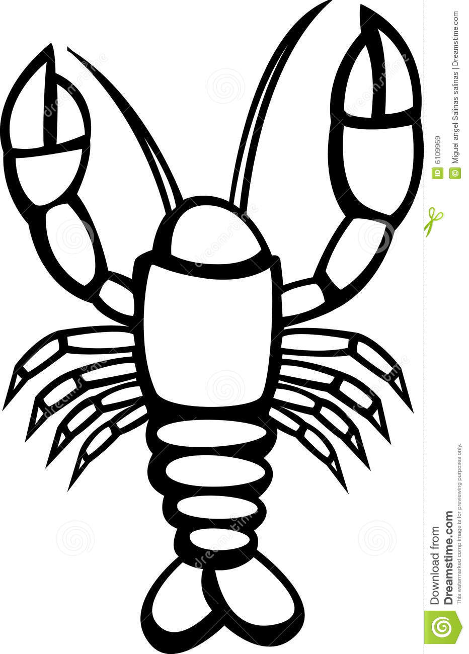 932x1300 Drawn Lobster Outlines