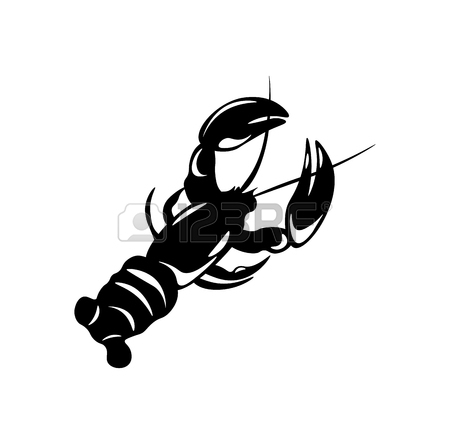450x444 319 Crawfish Silhouette Cliparts, Stock Vector And Royalty Free