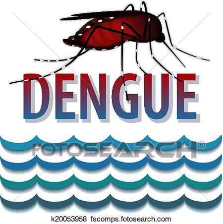 450x452 Clip Art Of Dengue Fever Mosquito, Water K20053958