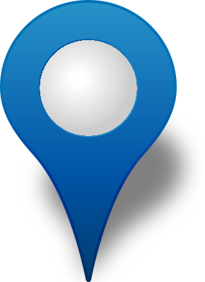 290x400 Location Map Pin Blue3 Svg(Vector)public Domain Icon Park