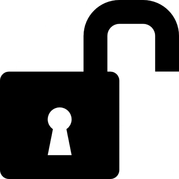 626x626 Lock Clipart Unlocked