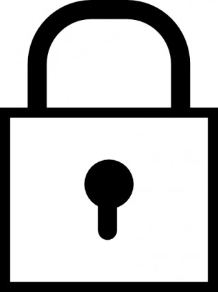318x425 Lock Clipart