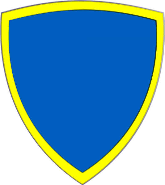 534x597 Blue Yellow Security Shield Clip Art