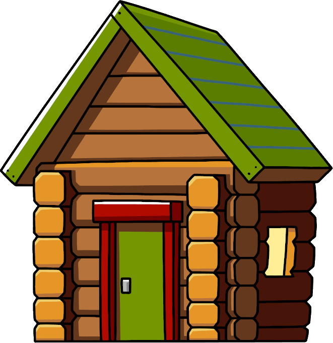 Download House Cartoon Cabin Log Png File Hd Clipart - vrogue.co