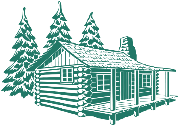600x420 Log Cabin Svg Clip Arts Download