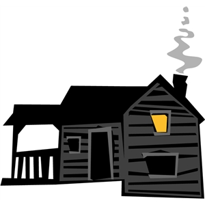 300x300 Cabin Clipart Old House