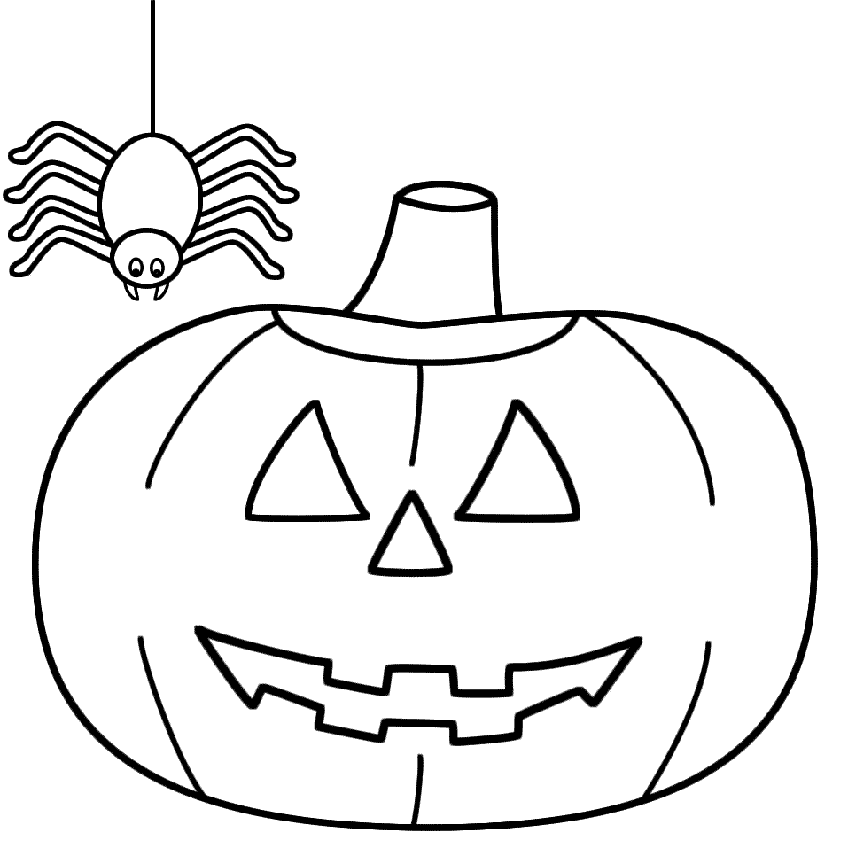 957x957 Jackolantern Coloring Pages 428606