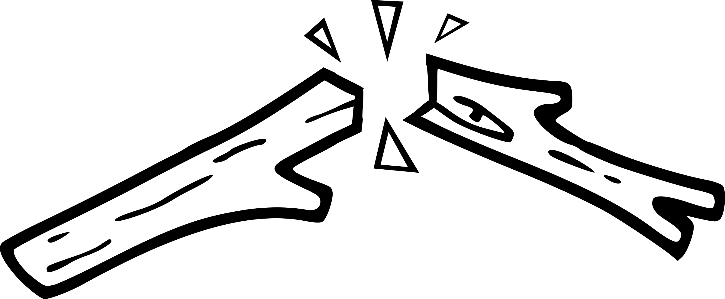 2400x989 Wood Clipart Wooden Stick