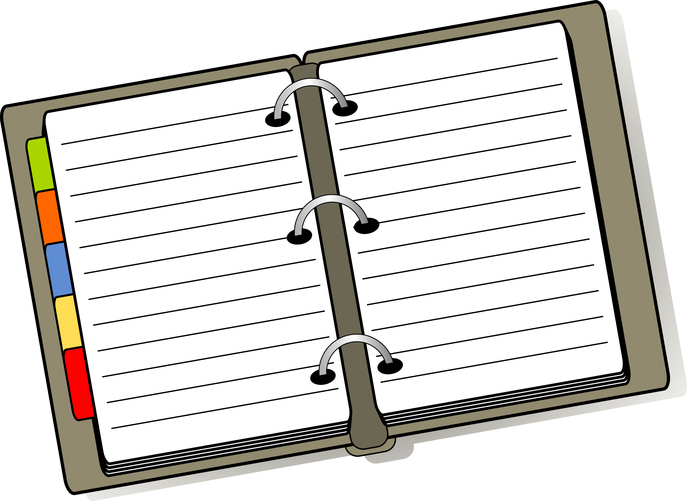 2400x1751 Log Book Clipart