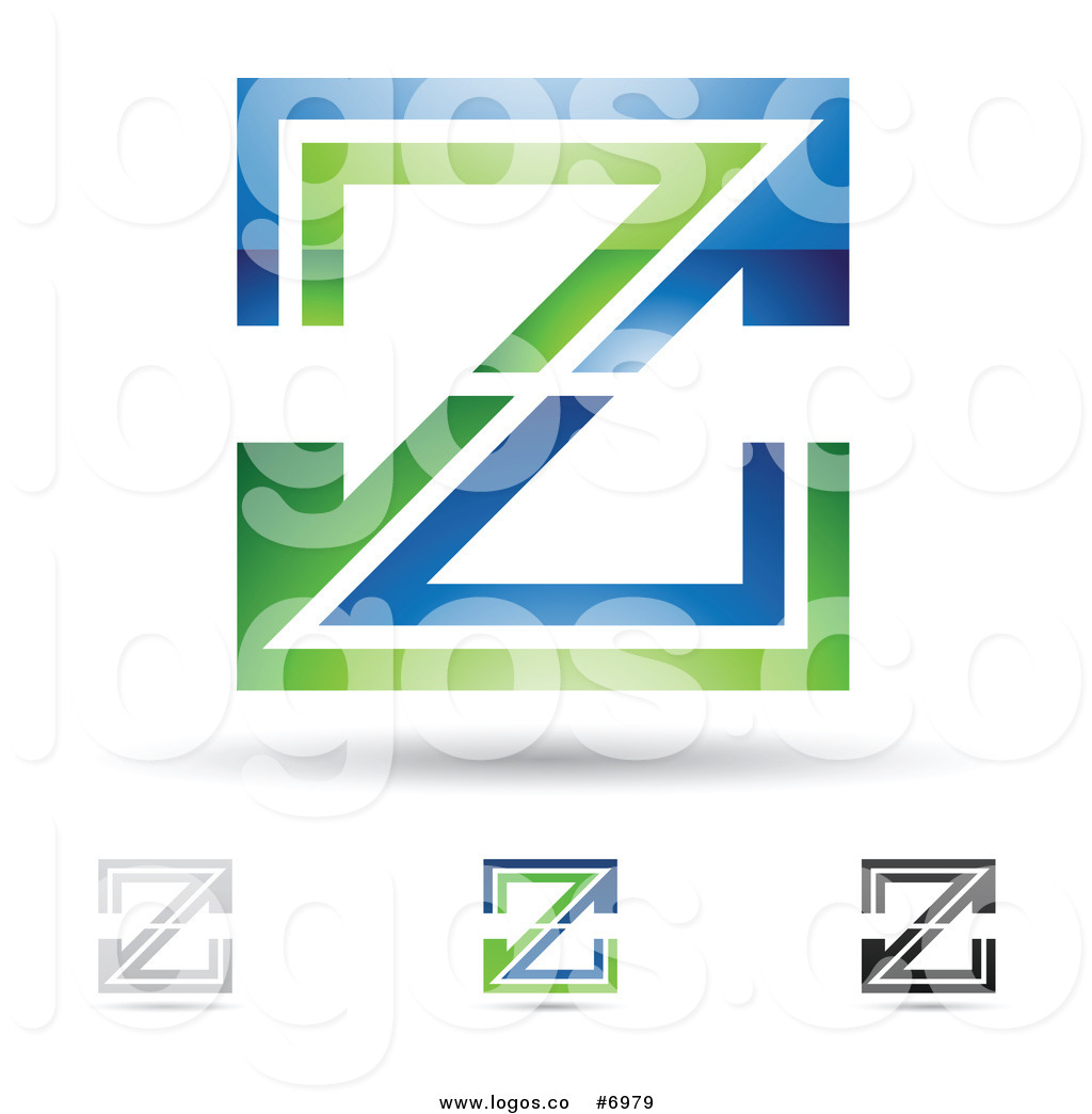 1024x1044 Royalty Free Clip Art Vector Logo Of Abstract Letter Z Designs By