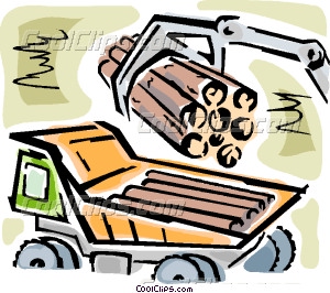300x266 Forestry And Logging Vector Clip Art
