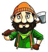 155x170 Logger Clip Art