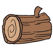 170x170 Wood Log Clip Art