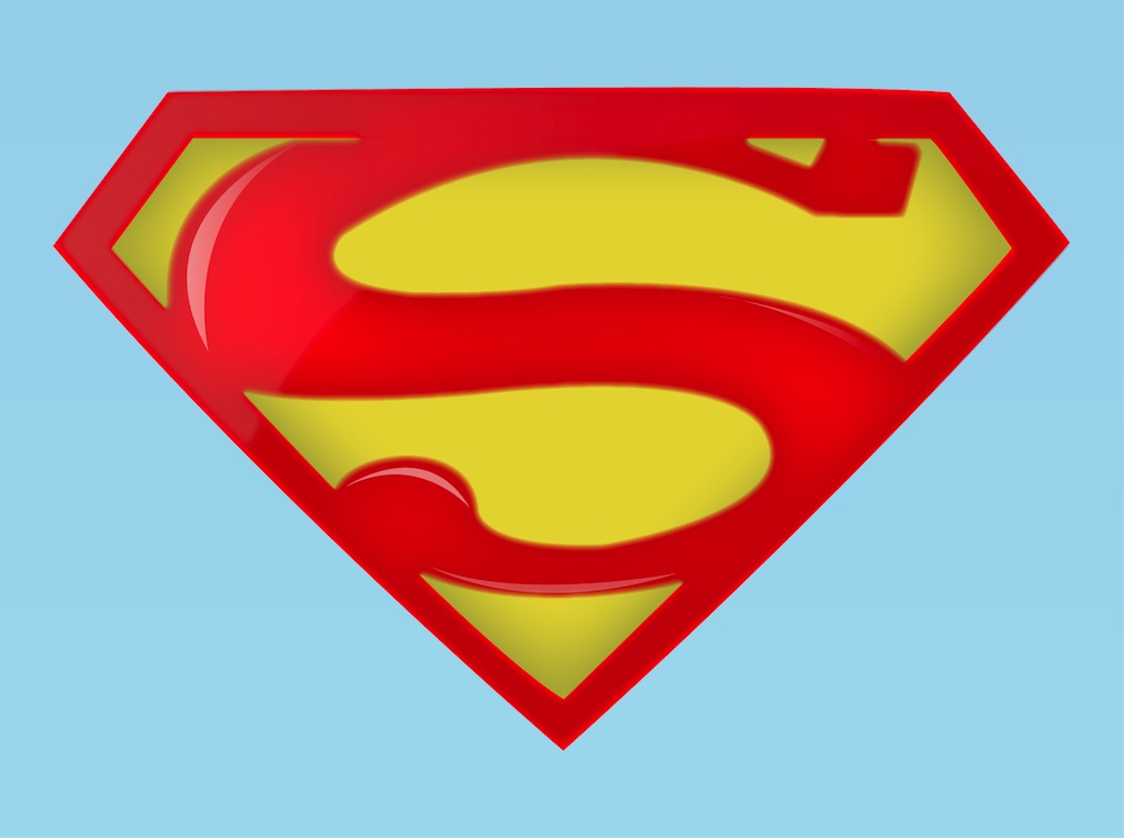 1024x763 Superman Logo Clipart