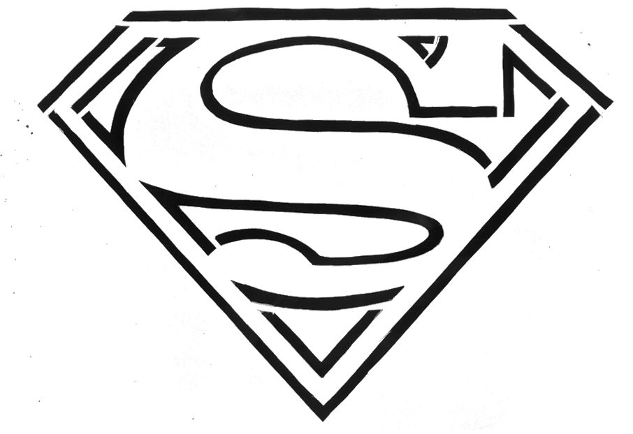 906x622 Superman Logo Clip Art Free Clipart Images