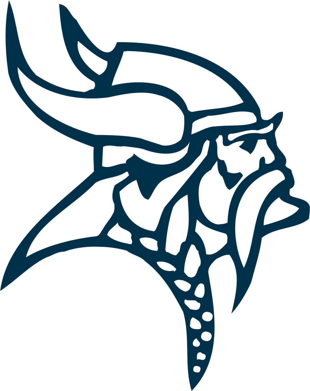 1087x1372 Viking Clipart Logo